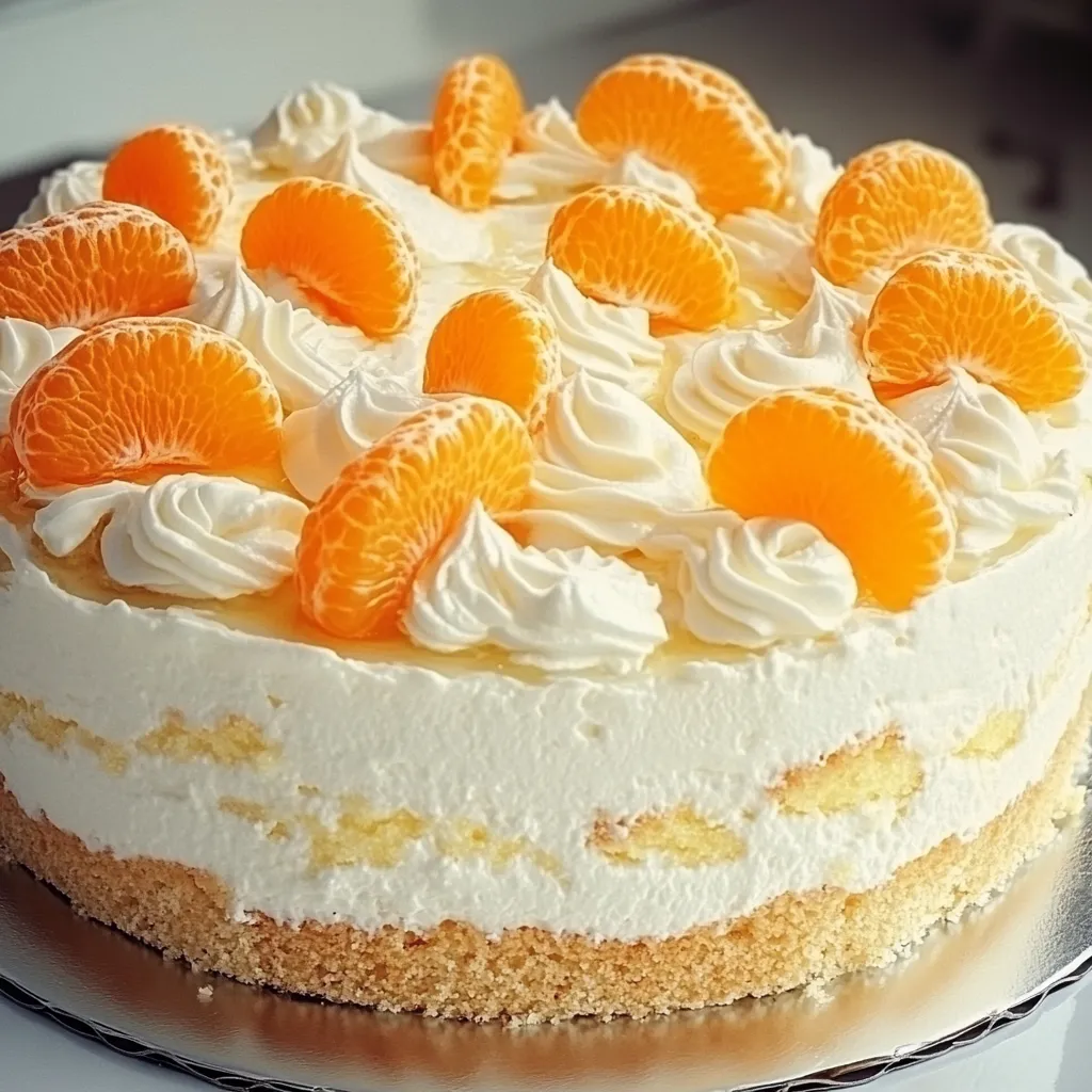 Ein Schokoladenkuchen mit Zitrusfrüchten oben drauf.