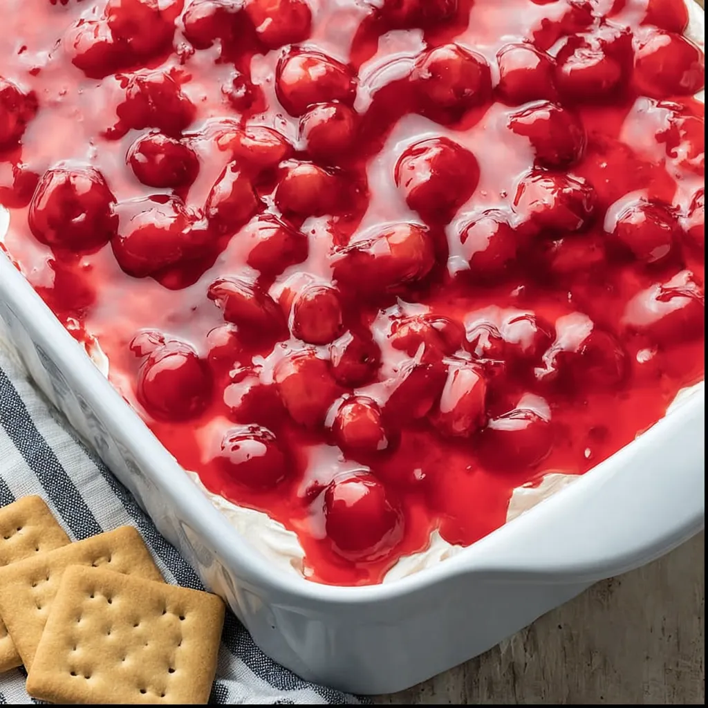 Kirsch Käsekuchen Dip