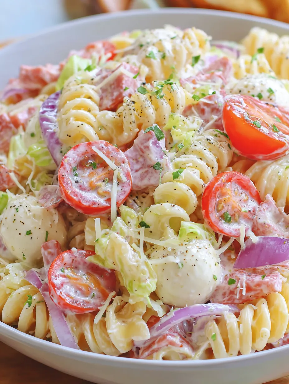 Italienischer Grinder Nudelsalat