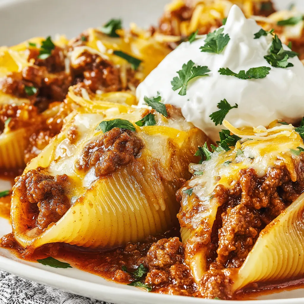 Taco Muschelnudel