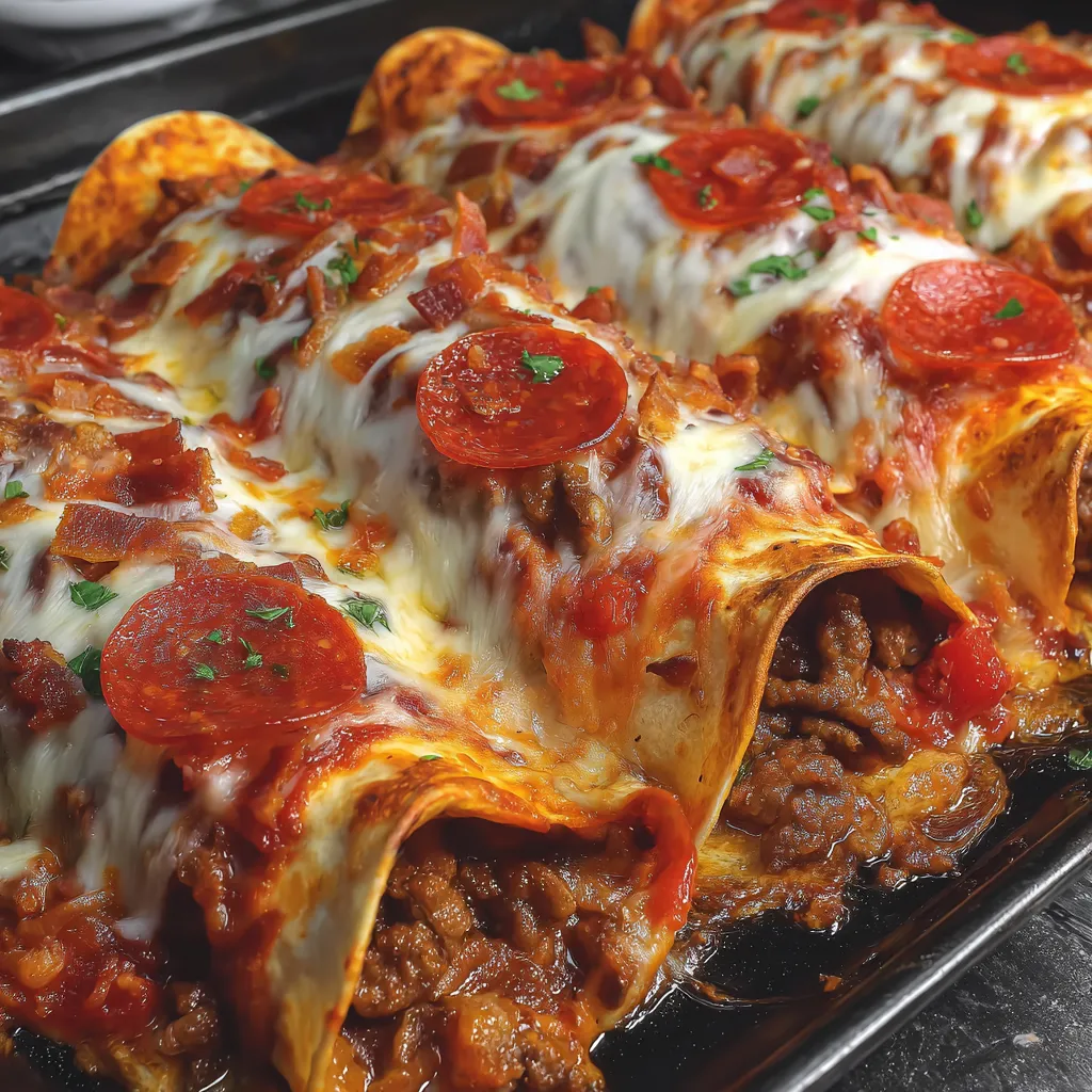 Pizza-Enchiladas