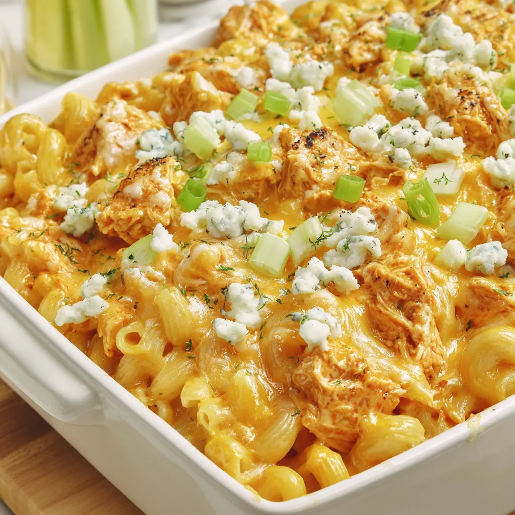 Buffalo Chicken Mac Käse