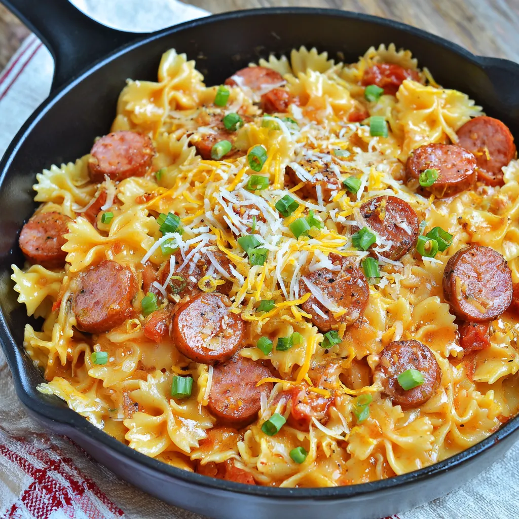 Kielbasa Nudel Topf