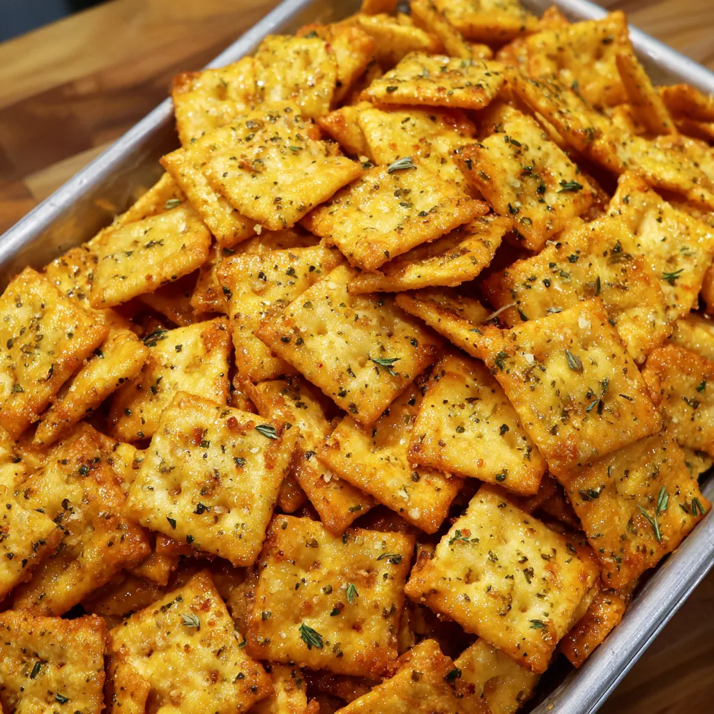 Würzige Cracker