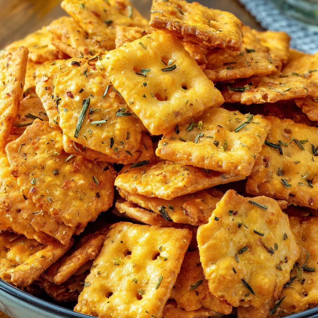 Würzige Cracker