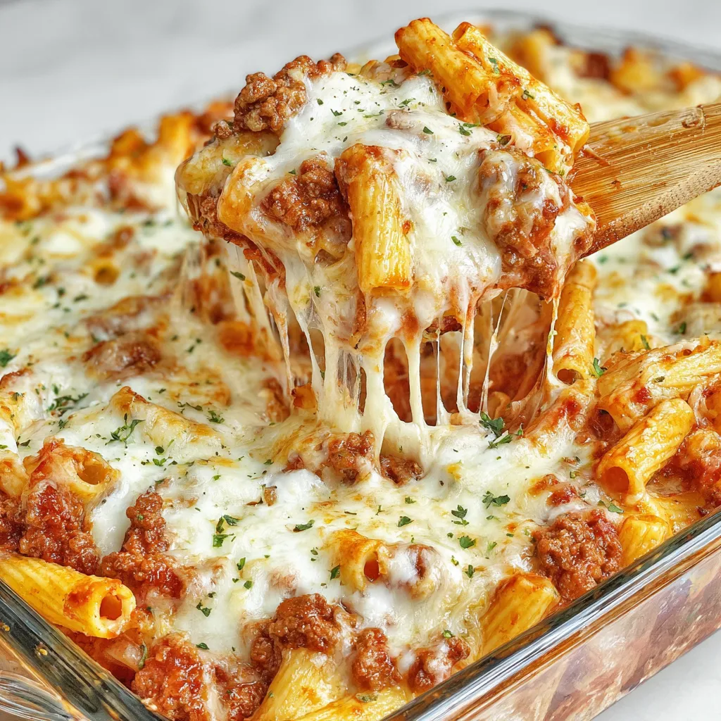 Das allerbeste gebackene Ziti (+Video)