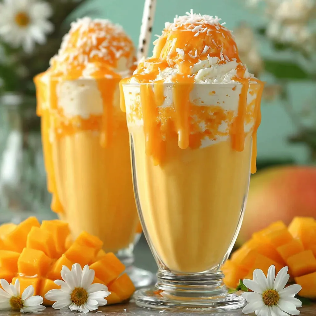 SOMMER MANGO KOKOS FLOAT MILKSHAKE
