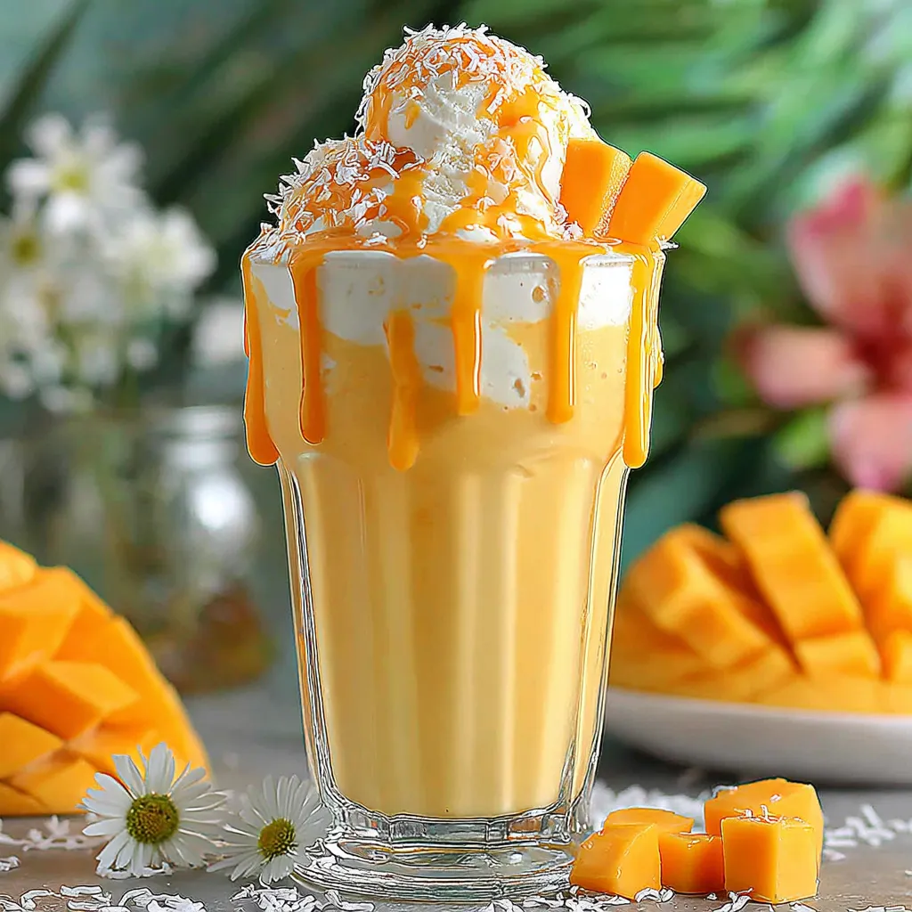 SOMMER MANGO KOKOS FLOAT MILKSHAKE