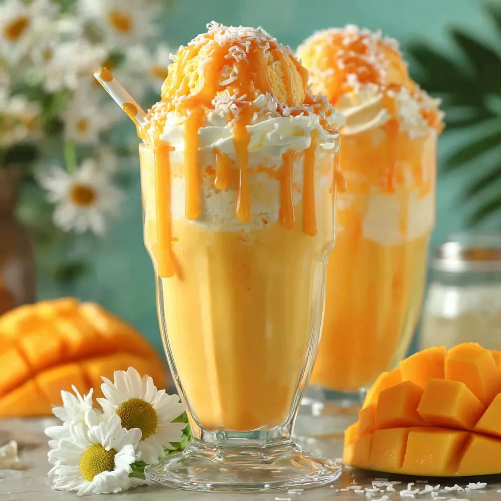 SOMMER MANGO KOKOS FLOAT MILKSHAKE