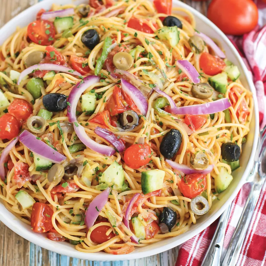 Sommerliche Spaghetti-Schüssel (+Video)