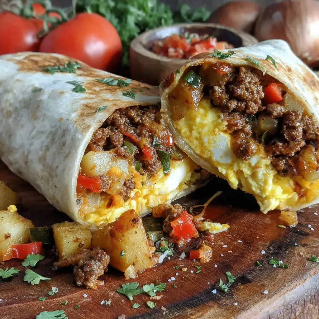 Chorizo Frühstücks-Burrito