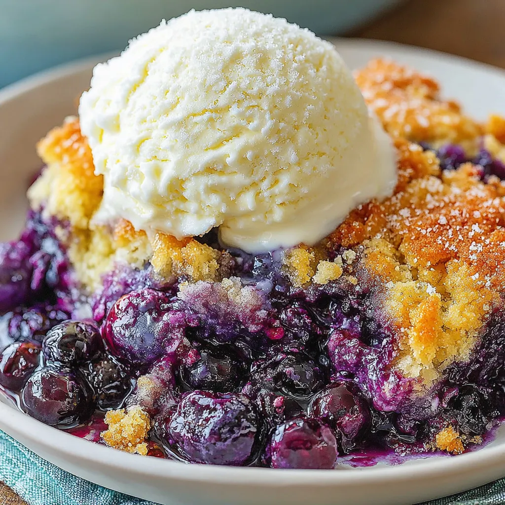 Der beste Blaubeer Crumble (+Video)