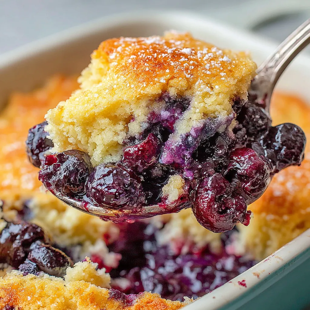 Der leckerste Blaubeer-Auflauf (+Video)
