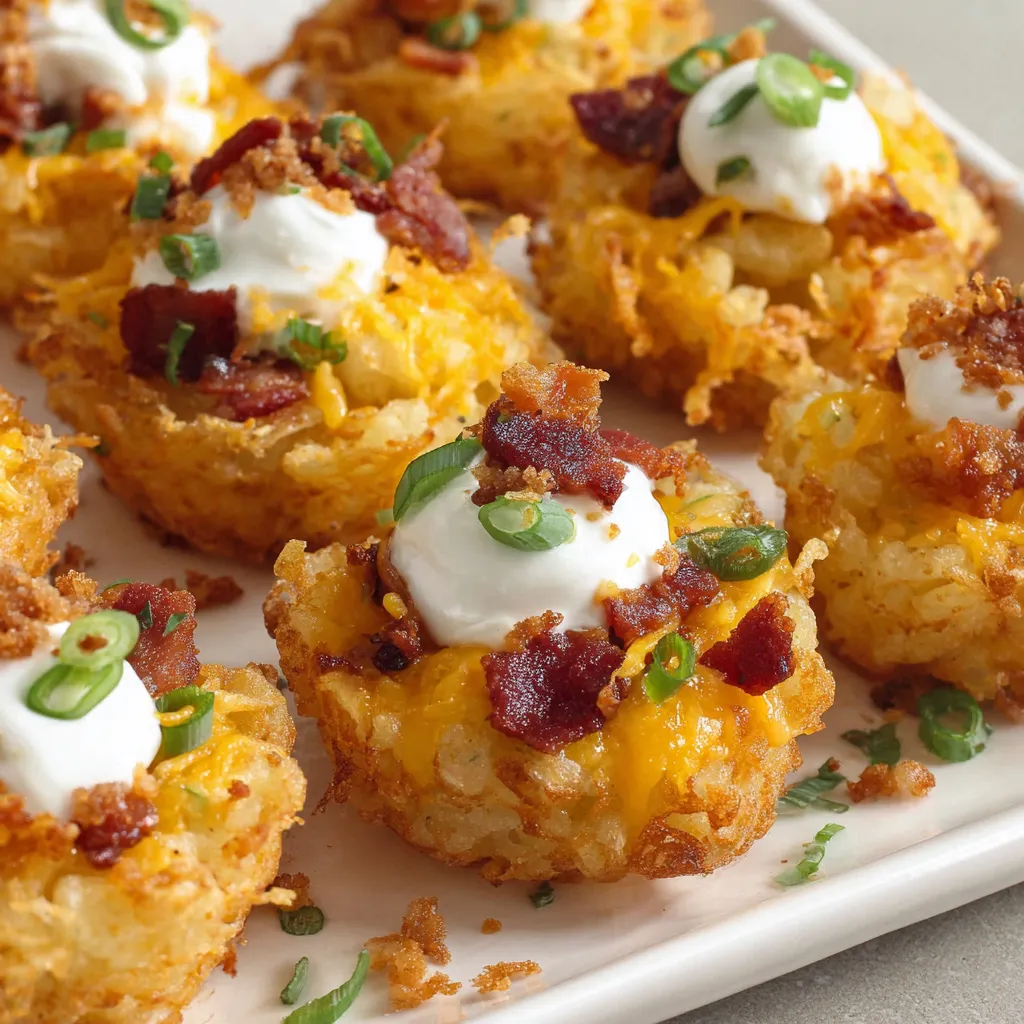 Tater-Tot Becher mit allem