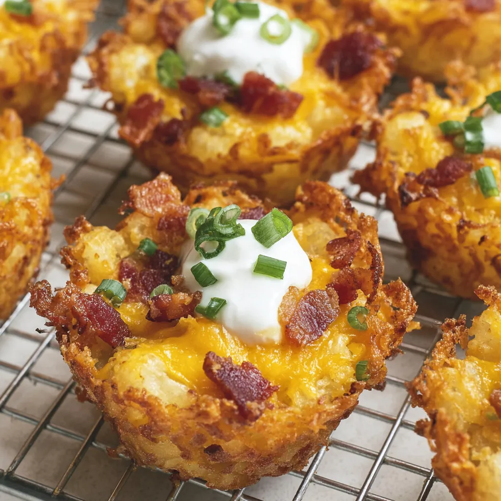 Gefüllte Tater Tot Becher (+Video)