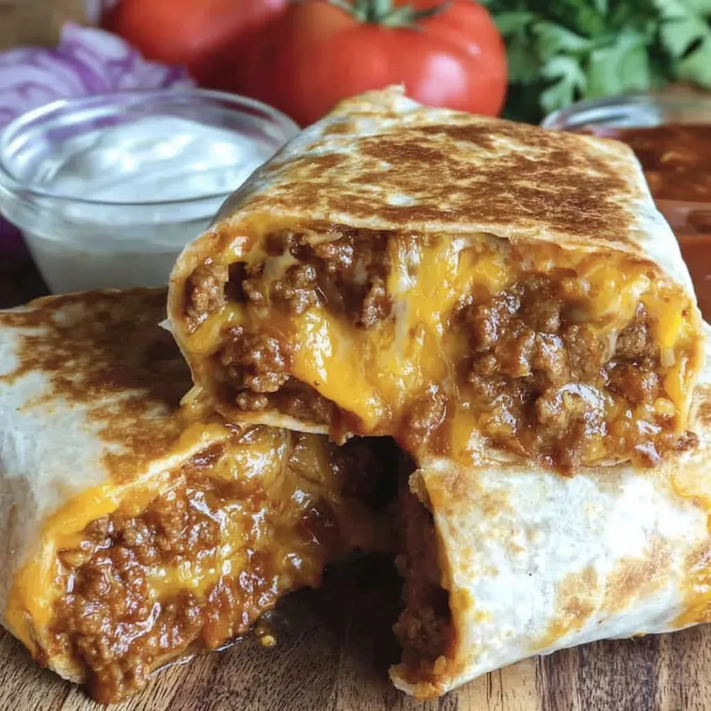 Copycat Taco Bell Chili Cheese Burrito