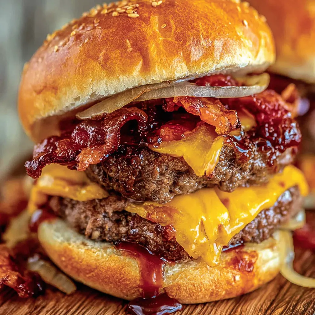 Ananas Bacon Burger