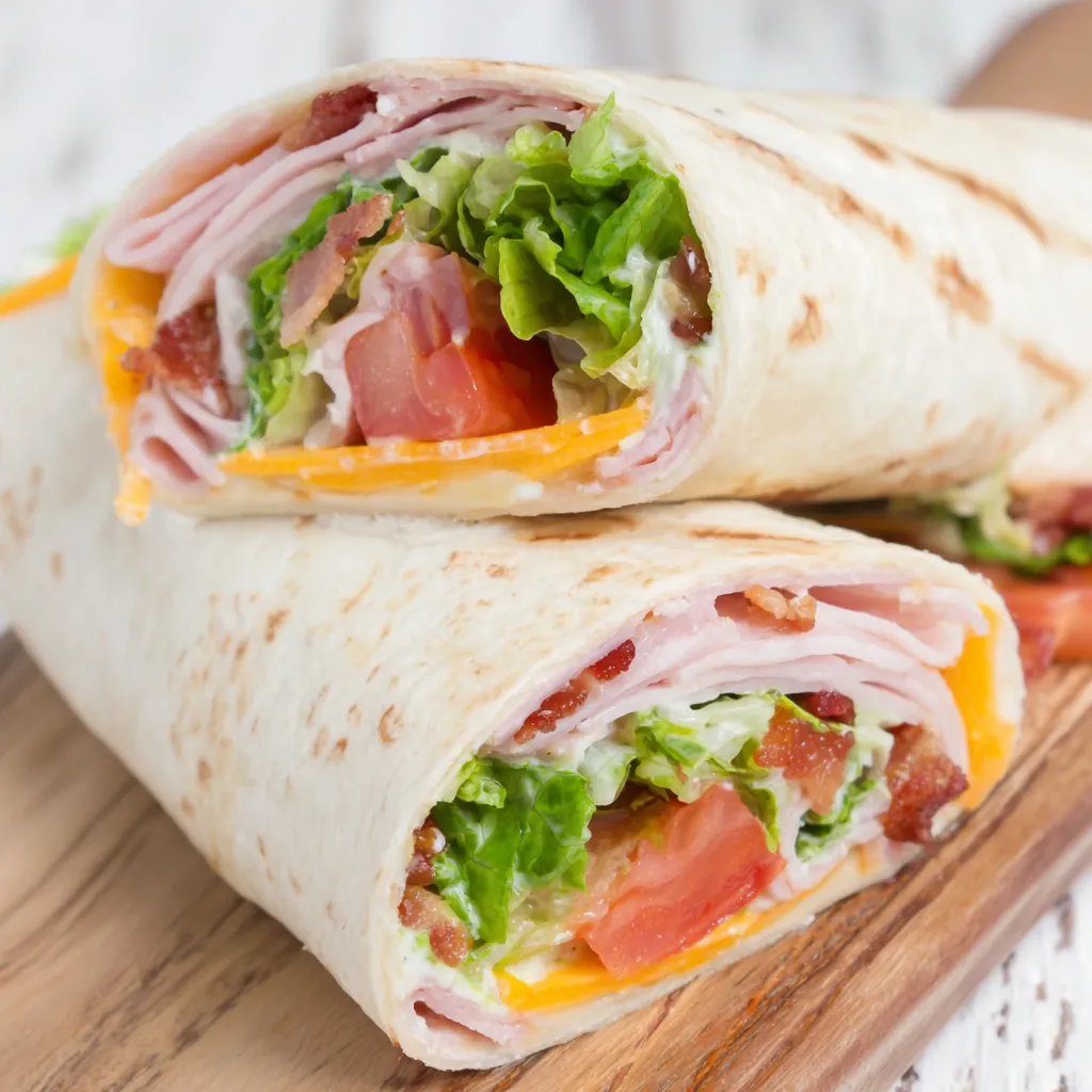 Truthahn-Ranch-Wraps