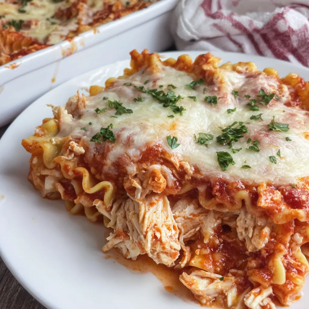 Hähnchen-Lasagne