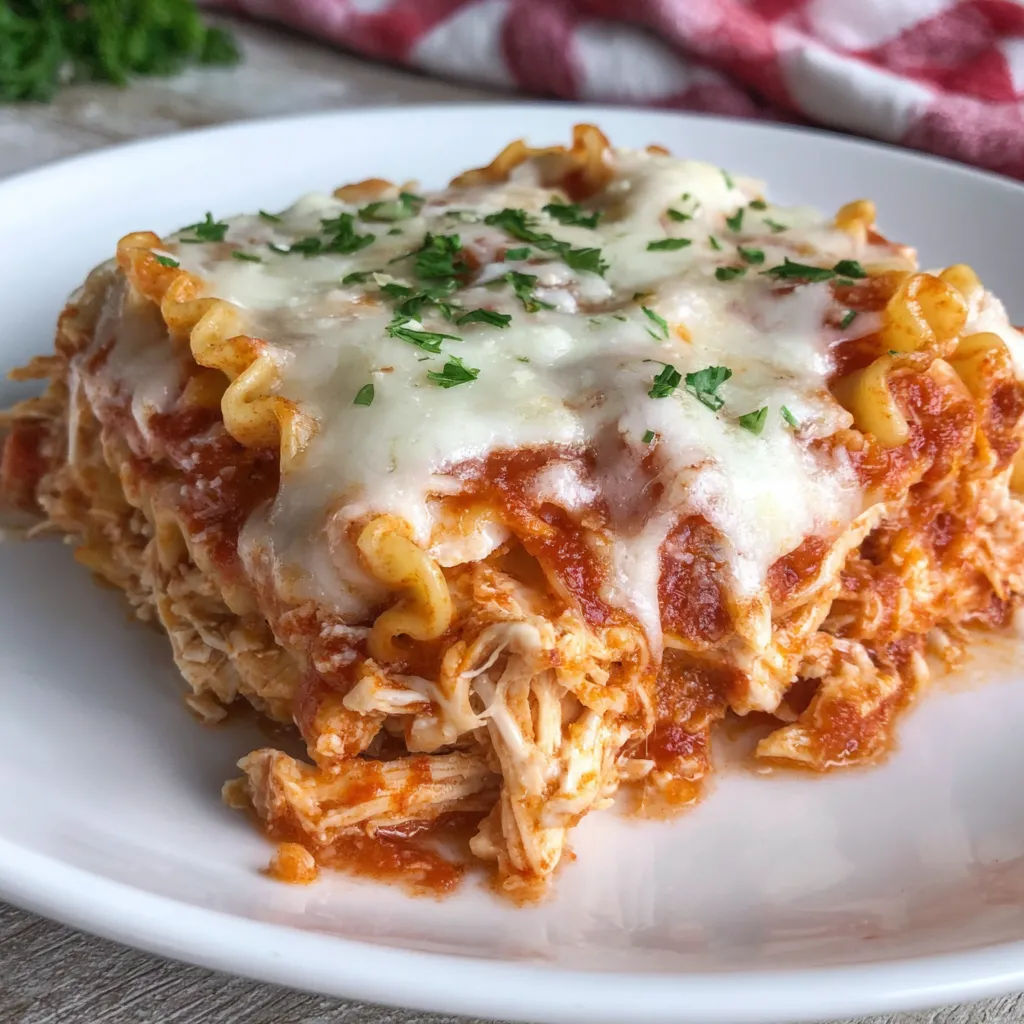 Hähnchen-Lasagne