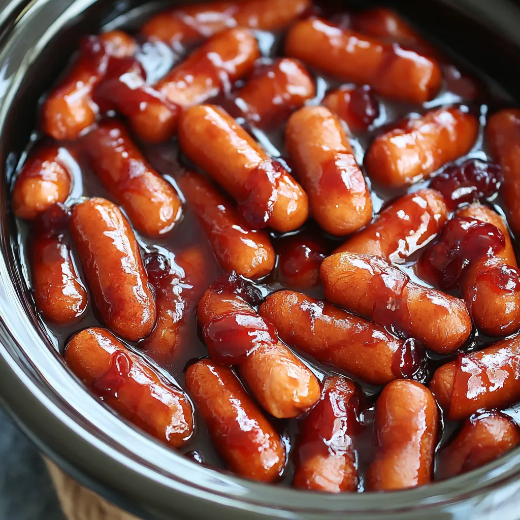 Crockpot Grape Jelly Little Smokies
