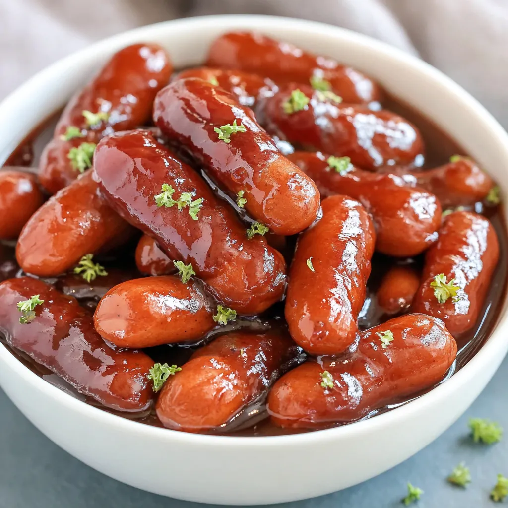 Crockpot Grape Jelly Little Smokies