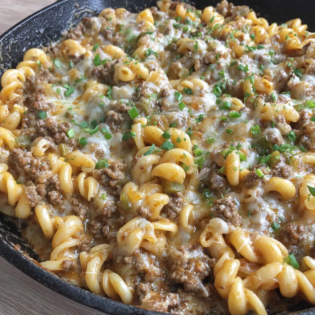 Cheese Steak Pfannenhilfe