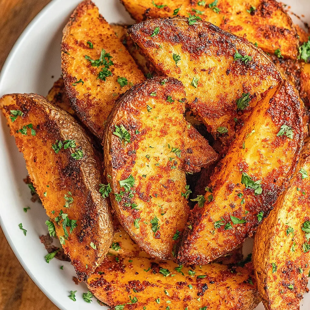 Airfryer-Kartoffelspalten