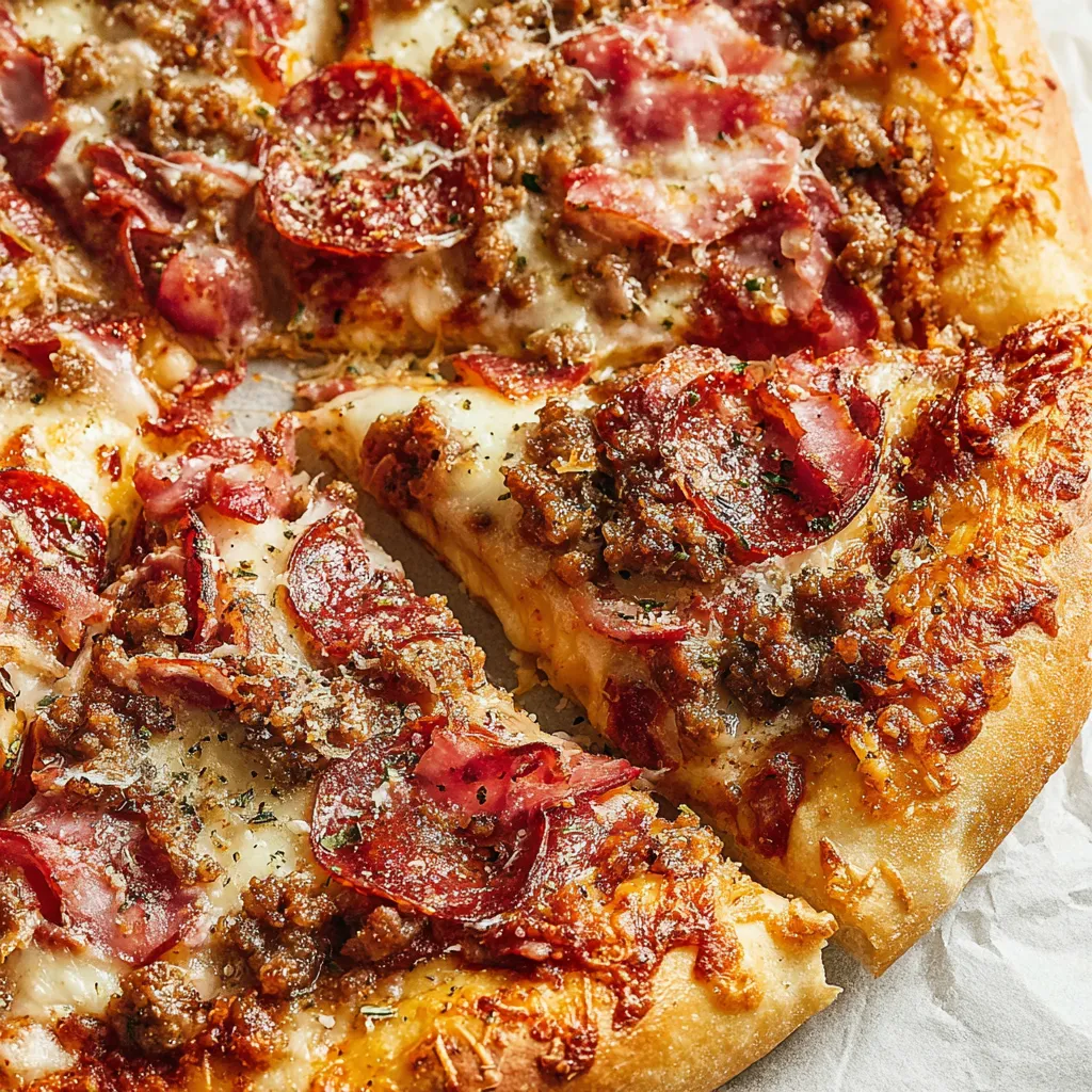 Pizza für Fleischfans