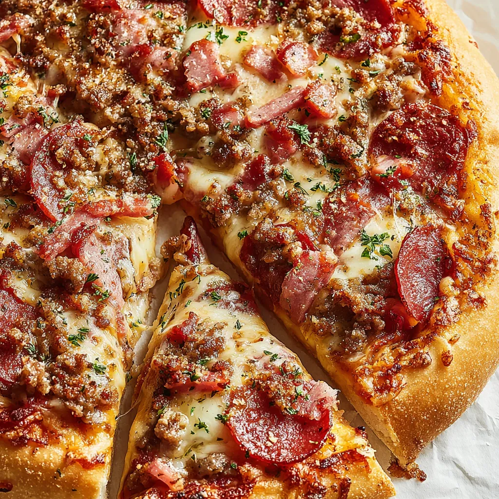 Pizza für Fleischfans