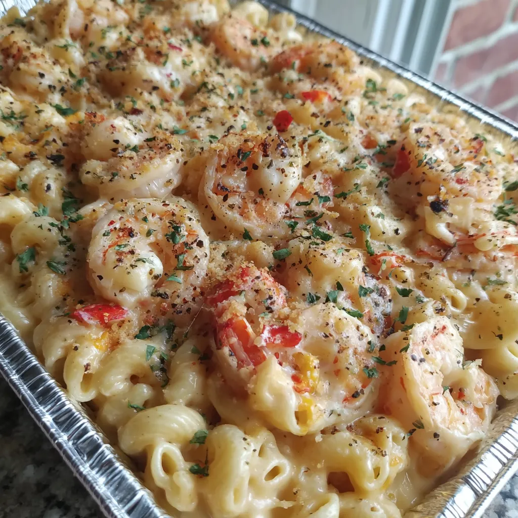 Mac & Cheese mit Meeresfrüchten