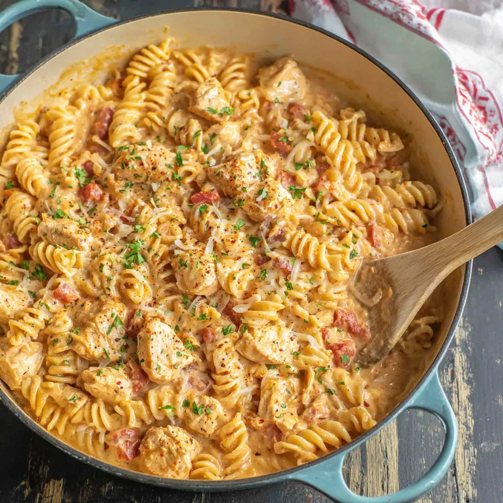 Buffalo Huhn Pasta