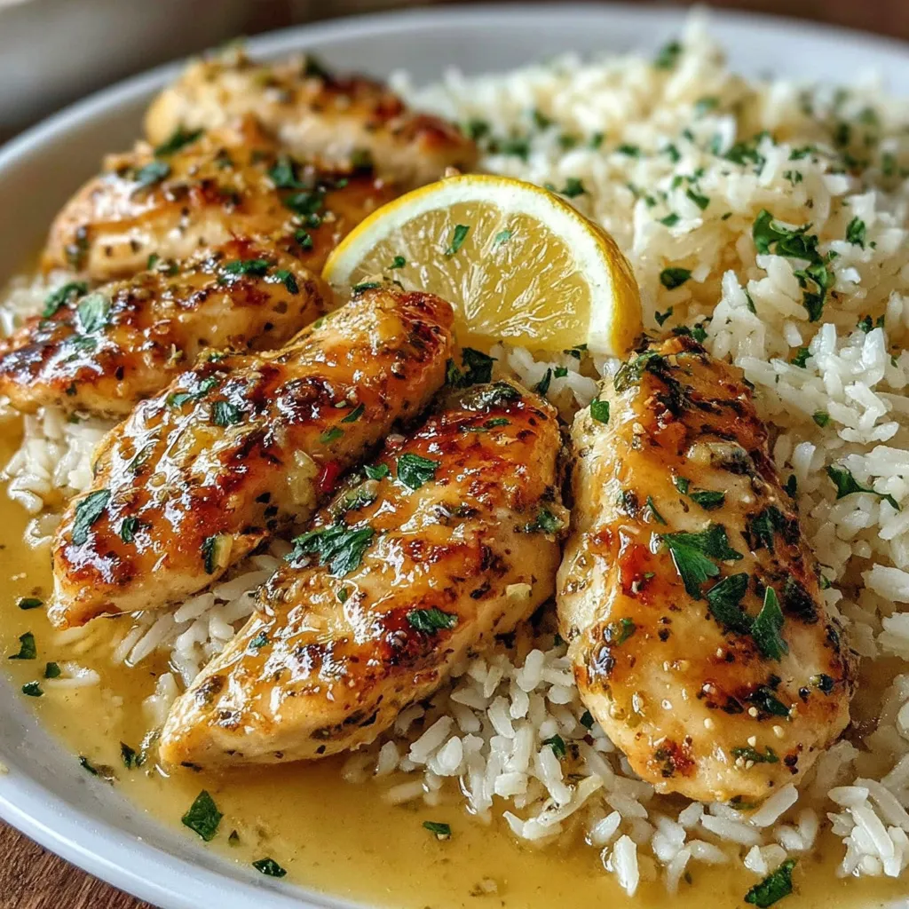 Für das Hähnchen Scampi: