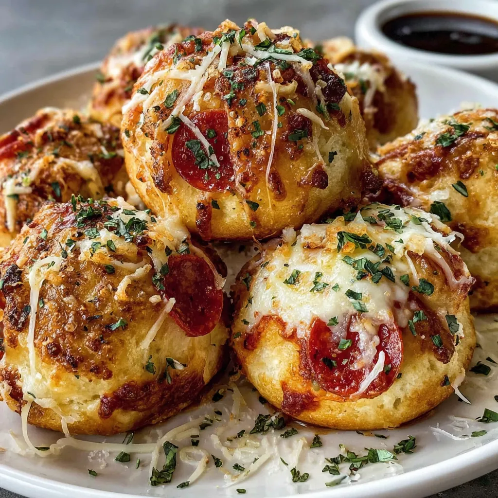 Airfryer Pizzabällchen