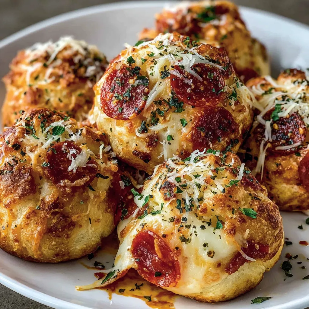 Airfryer Pizzabällchen
