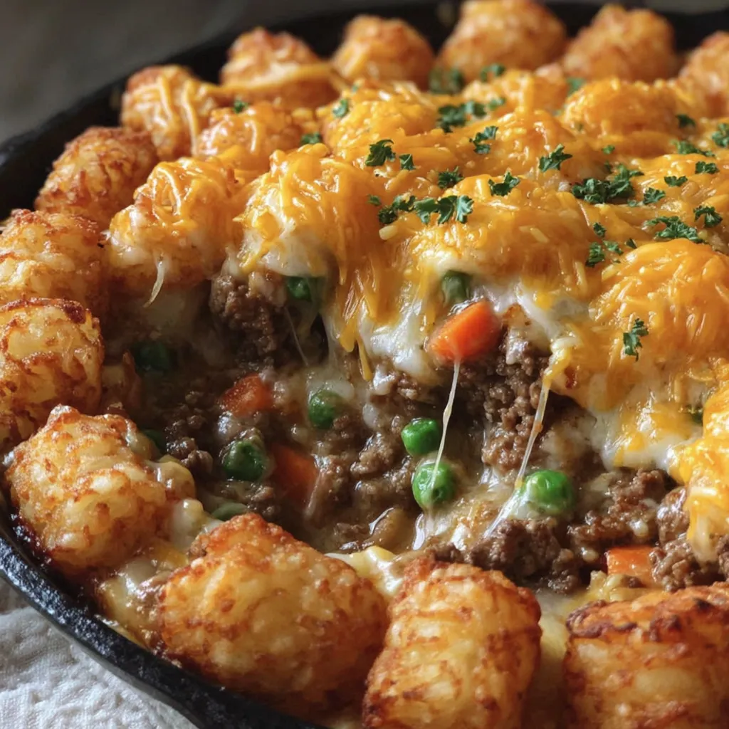 Shepherds Pie Kroketten-Auflauf