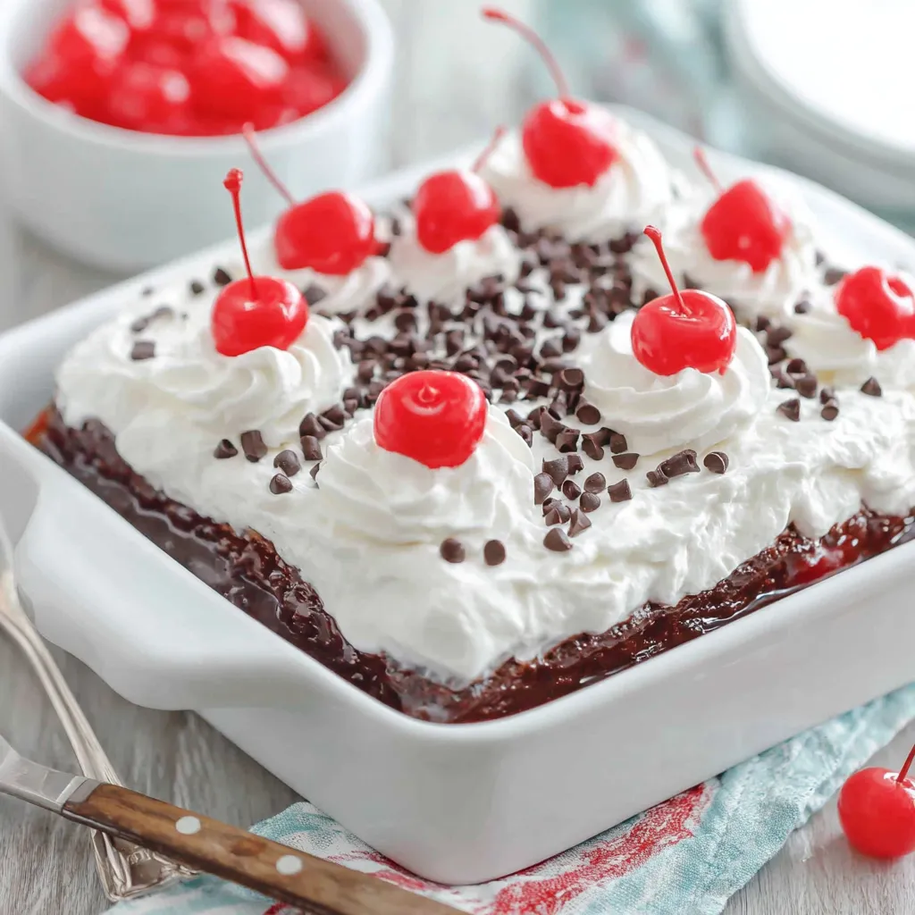 Schwarzwälder Poke-Kuchen