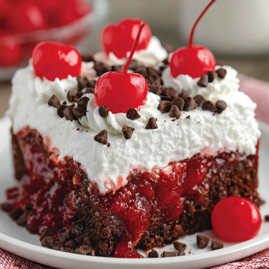 Schwarzwälder Poke-Kuchen