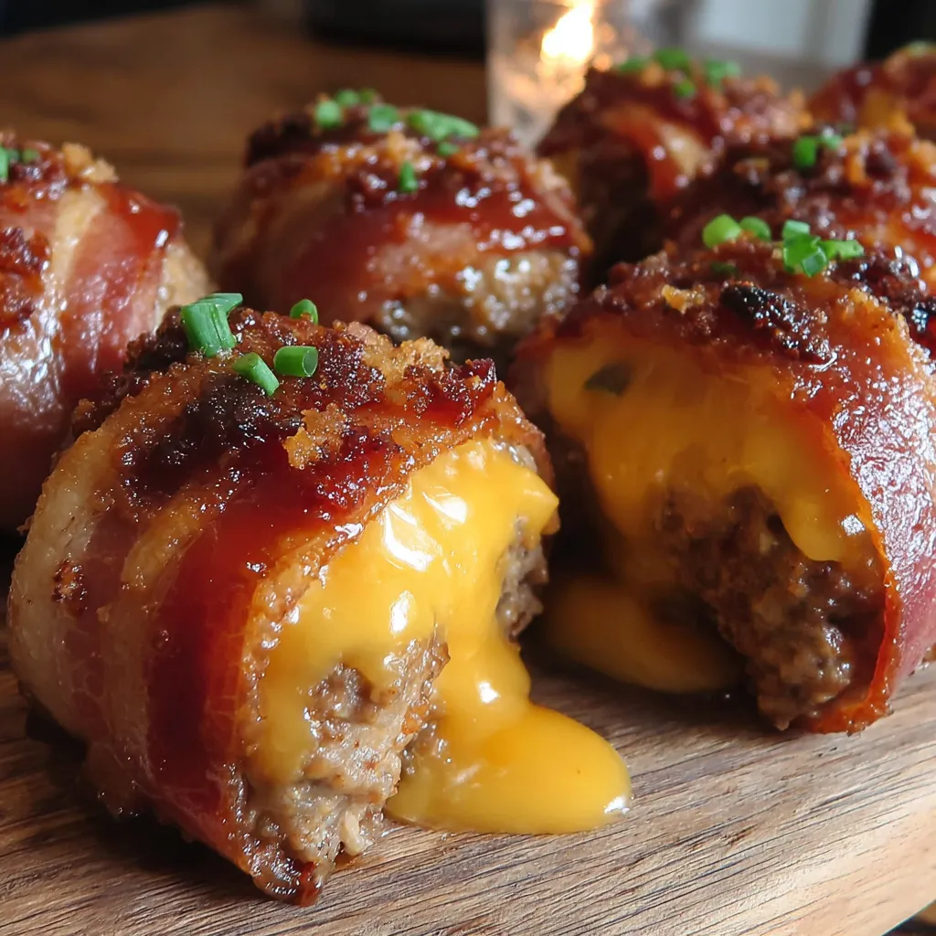 Cheddar BBQ Speckbomben