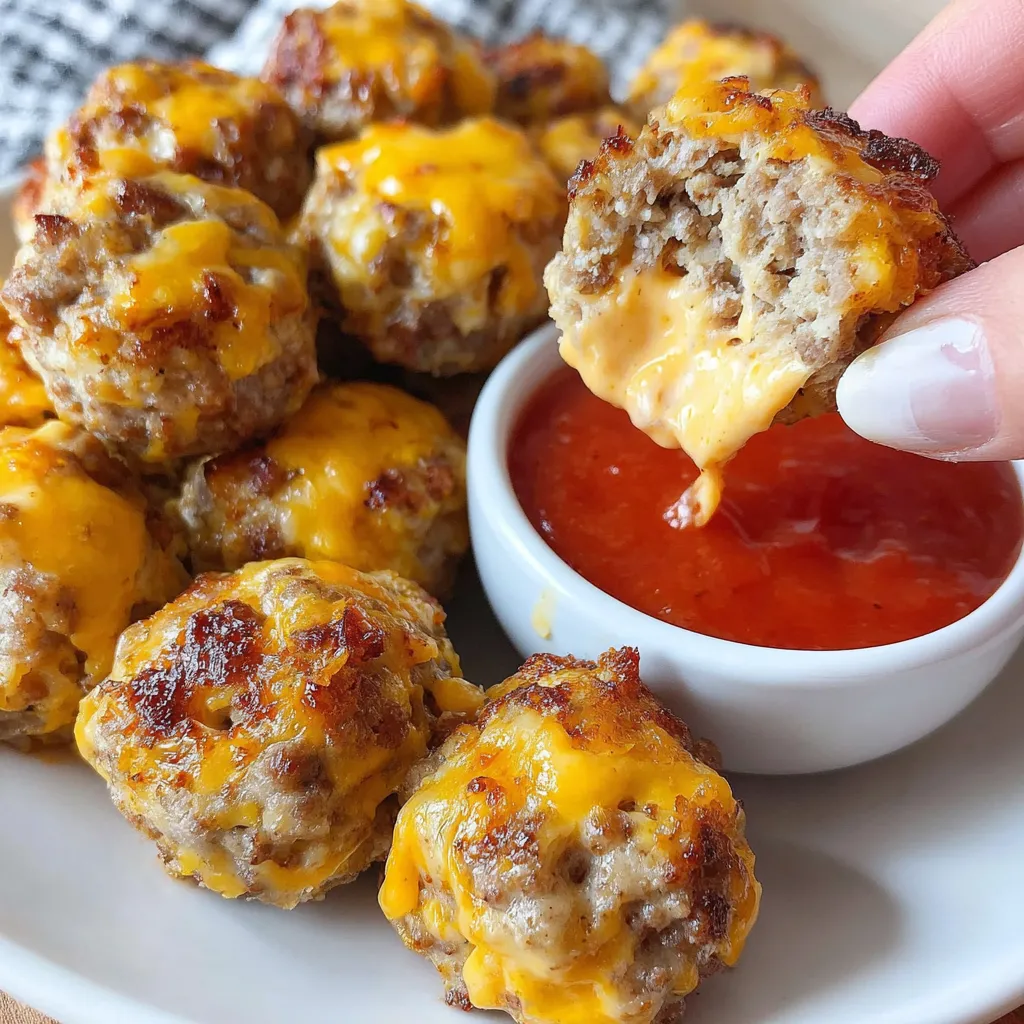 Rotel Frischkäse-Wurstbällchen