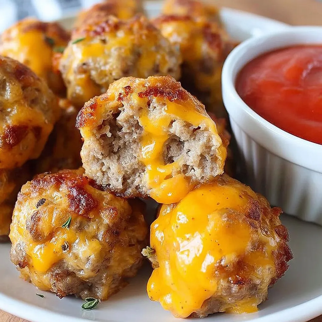 Rotel Frischkäse-Wurstbällchen