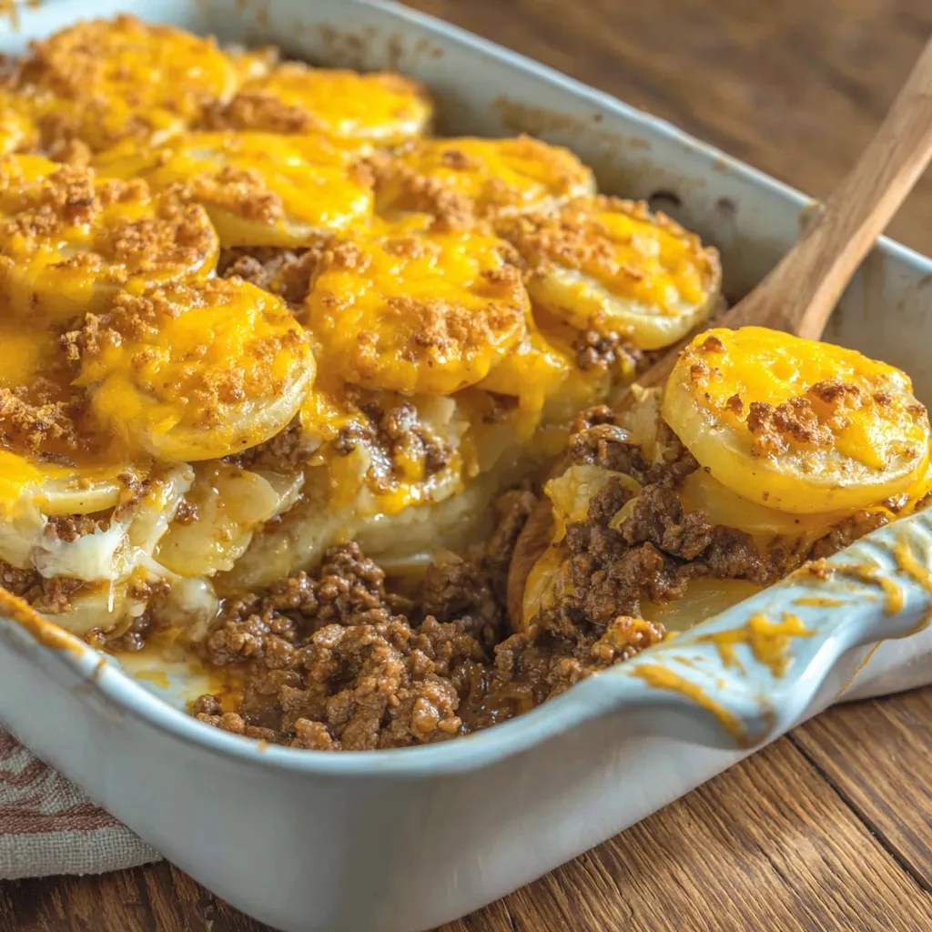 Hackfleisch Kartoffel Auflauf
