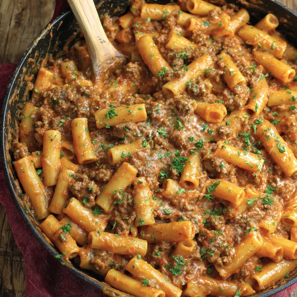 Selbstgemachtes Beefaroni