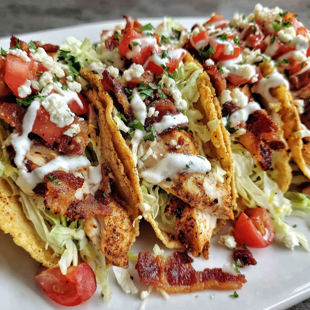 A plate of food with chicken, lettuce, tomatoes, and cheese.