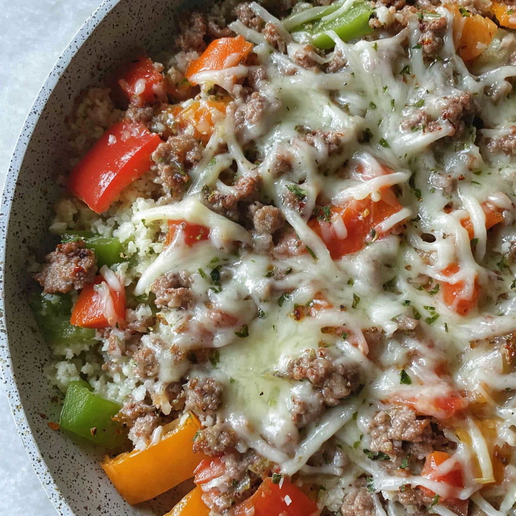 A dish with meat and vegetables.