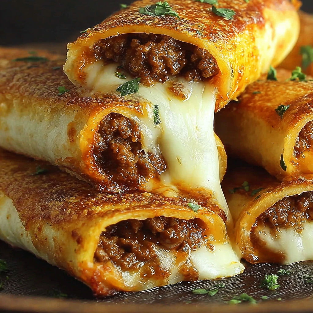 Cheesy taco sticks delight.