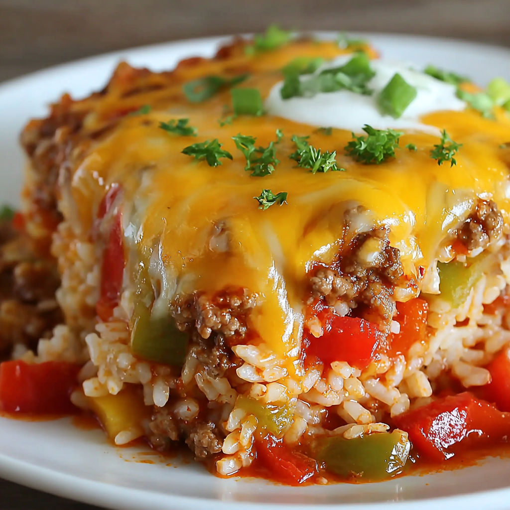 A plate of food with rice and meat.