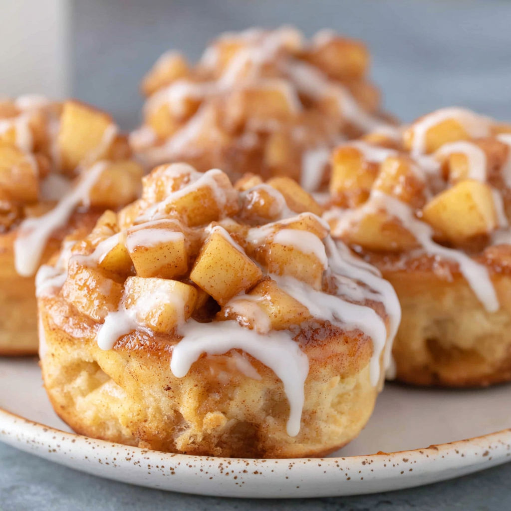 A plate with two donuts on it.