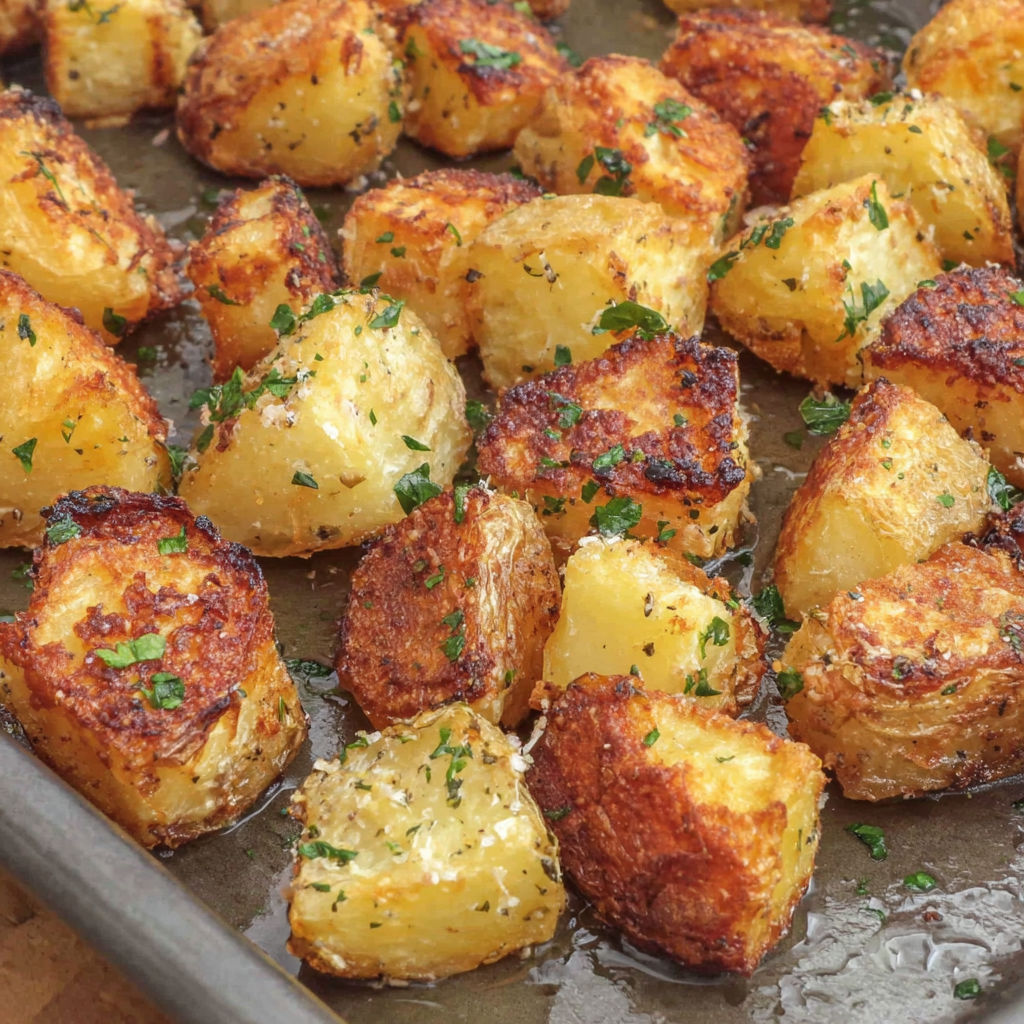 Bacon Ranch Foil Wrapped Potatoes.
