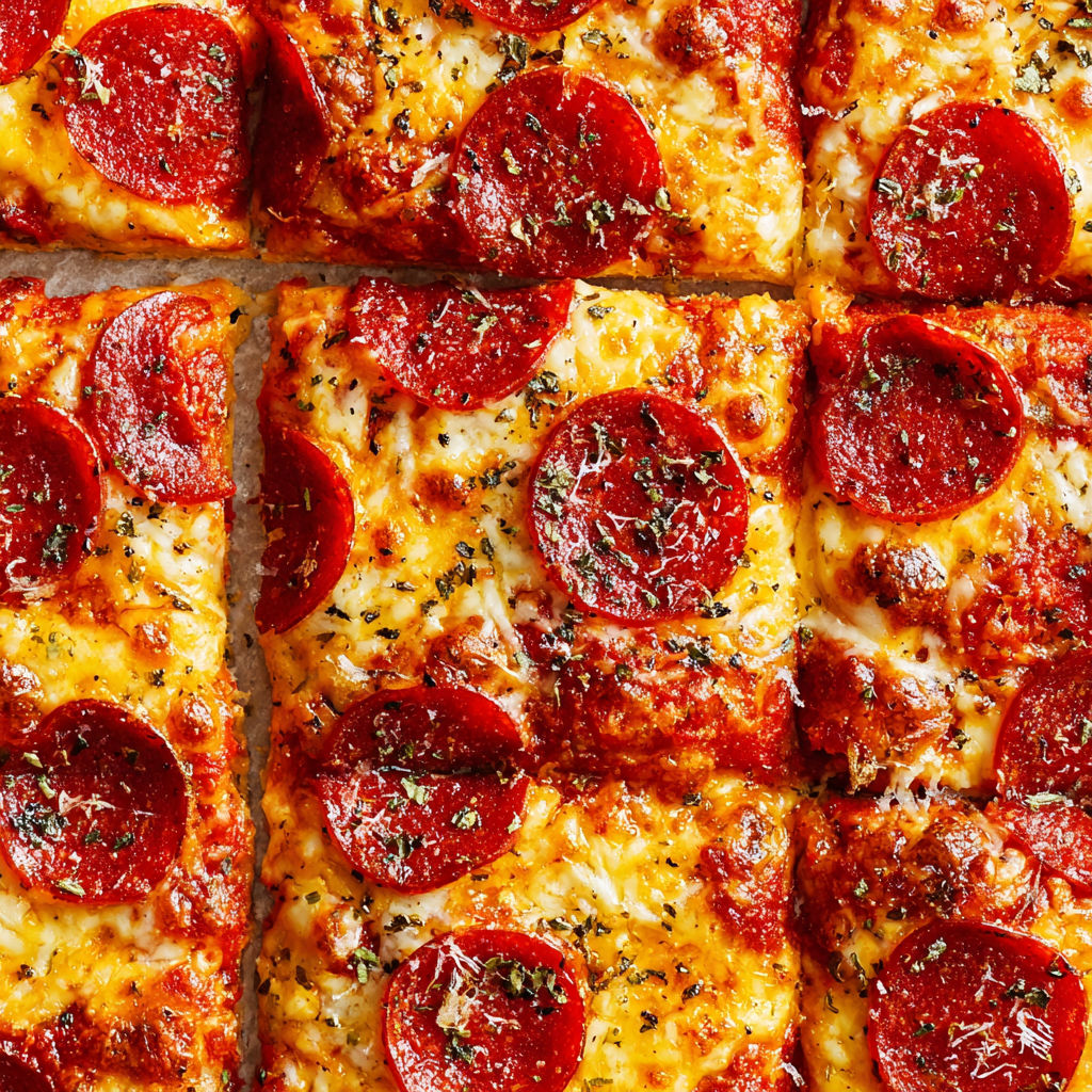 A close up of a pizza with pepperoni and cheese.